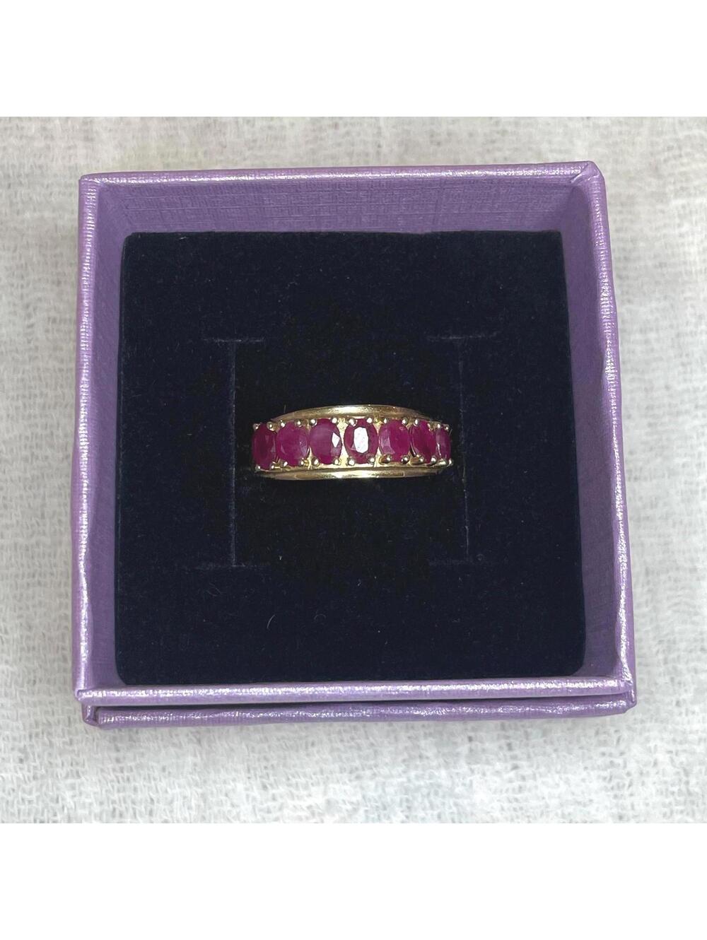 Ruby Ring - 10k gold size 6